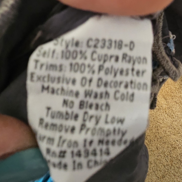 Johnny Was Multicolor Embroidered Tunic - Picture 8 of 8